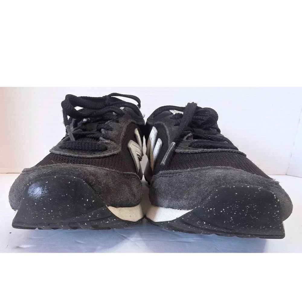New Balance 515 Sneakers Black Grey Suede Mesh WL515CGB SZ 7 Cushion Insole
